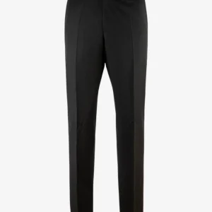 Jeff Suit Trousers 110's Wool Mix & Match Dark Grey