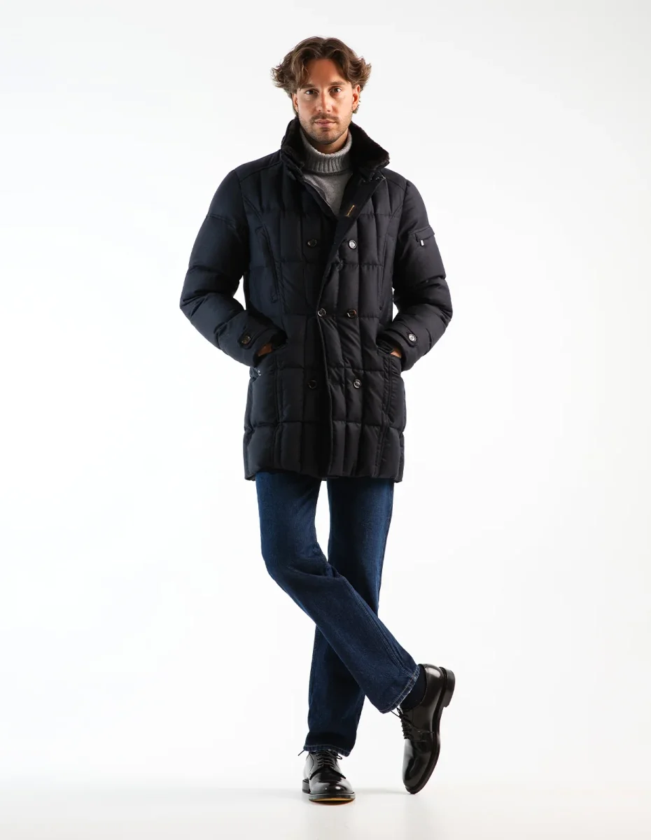 Morris-L Down Jacket Blu