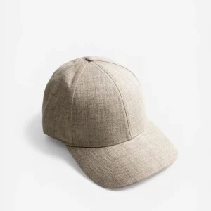Sport Cap Linen Khakigrön