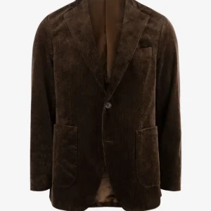 Fogerty Patch Pocket Kavaj Manchester Brun