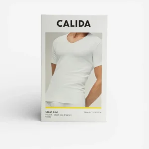 T-shirt Tencel/Modal Mörkblå