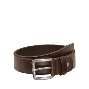 CARTER LEATHER BELT BROWN