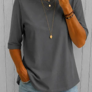 Calvera | Grundläggande bekväm T-shirt