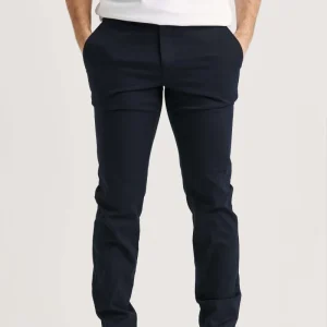 Marinblå Bomull-Tencel™ Chinos