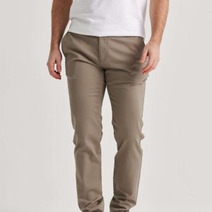 Beige Bomull-Tencel™ Chinos