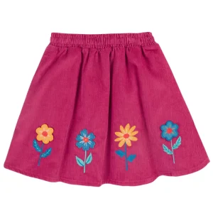 Kjol blombroderier