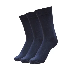 SLH 3-PACK SOCKS NAVY