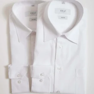 2-pack Vita skjortor Non-Iron