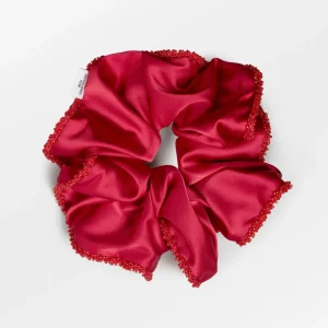 Luster Bead Scrunchie