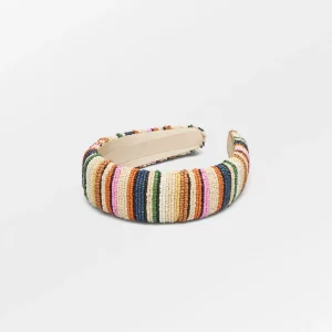 Stripes Wide Beaded Hairbrace