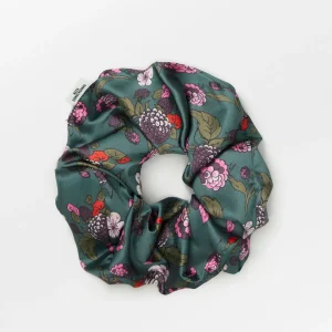 Autumn Blackberry Luster Scrunchie