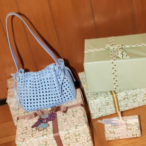 Braided Satin Brea Bag