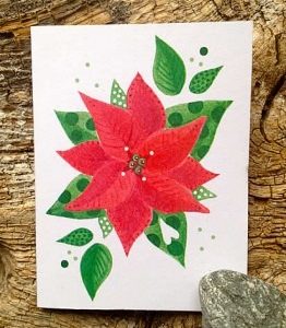 Litet kort, Julblomma