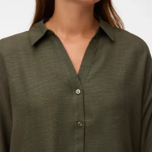 MELANEY QUEENY SHIRT FOREST NIGHT